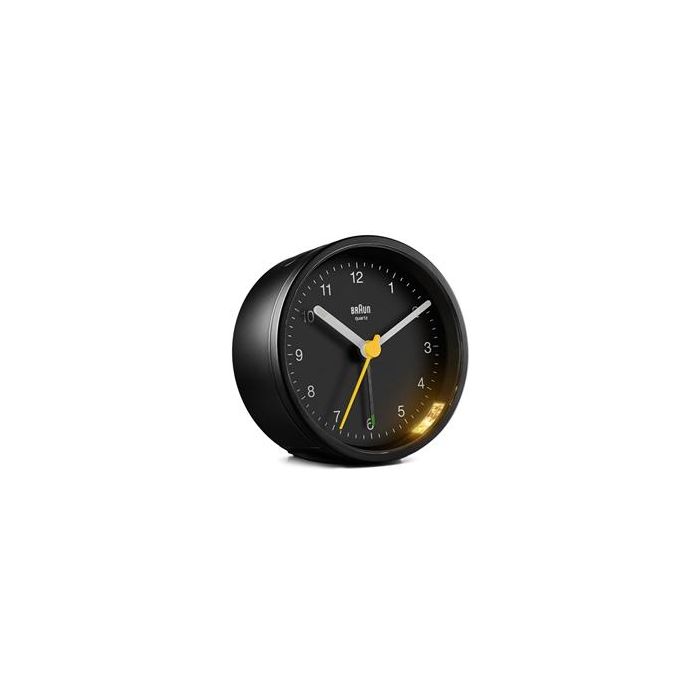 Braun BC-12-B Reloj Despertador Clásico Analógico Negro con Movimiento Continuo Silencioso y Alarma Creciente 0 Braun BC-12-B Reloj Despertador Clásico Analógico Negro con Movimiento Continuo Silencioso y Alarma Creciente 0