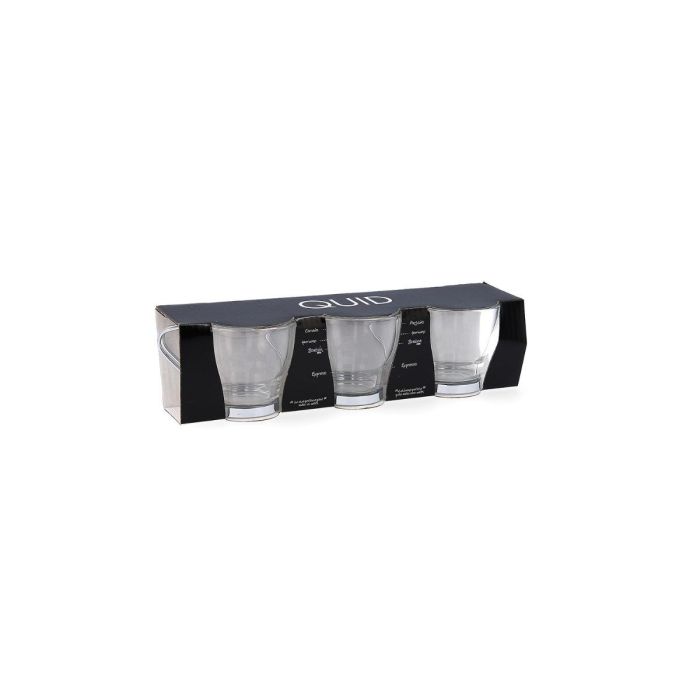 Set 3 Tazas Vidrio Supreme Quid 11 cL 2 Set 3 Tazas Vidrio Supreme Quid 11 cL 2