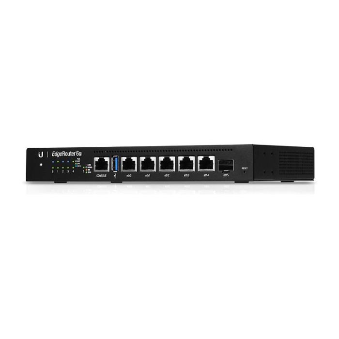 UBIQUITI NETWORKS EdgeRouter 6P router Gigabit Ethernet Negro 1