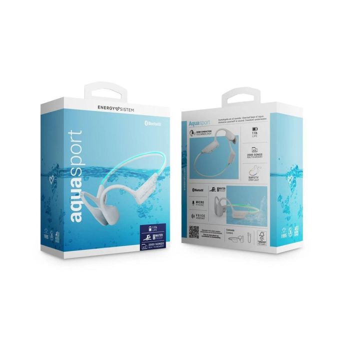 Energy Sistem Auriculares Acuáticos Bluetooth Aquasport, Resistente al Agua IP68 5