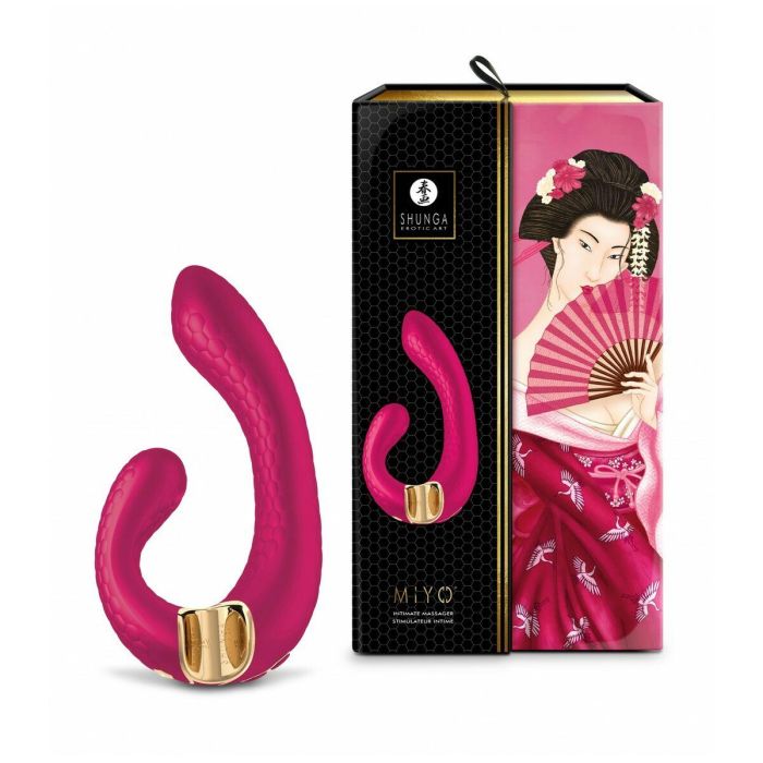 Vibrador Doble Estimulación Shunga Miyo Fucsia 3