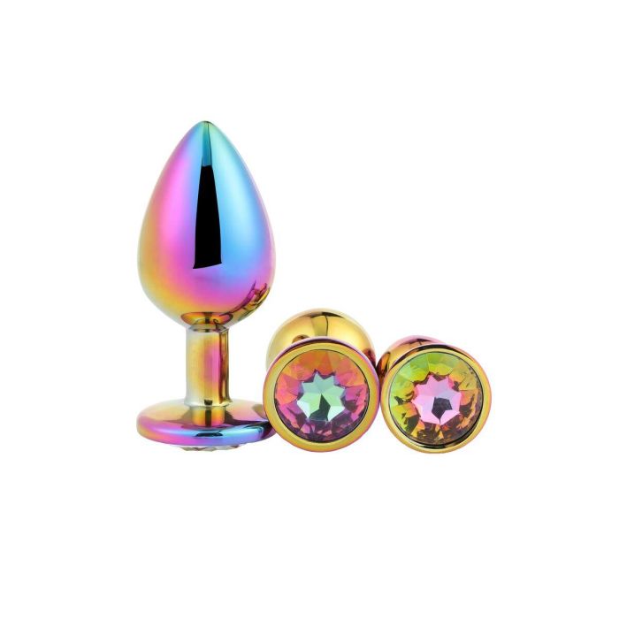 Plug Anal Dream Toys Gleaming Love Multicolor 7 Plug Anal Dream Toys Gleaming Love Multicolor 7