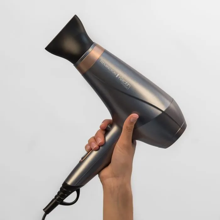 Remington AC8820 Keratin Protect Secador de Pelo 2200W con 2 Concentradores y 1 Difusor Gris 5
