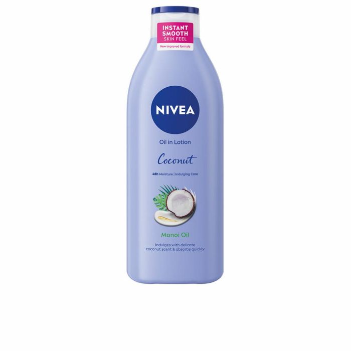 Nivea Aceite en Loción Corporal Hidratante con Aceite de Coco y Aceite de Monoi de Tahití 400 ml