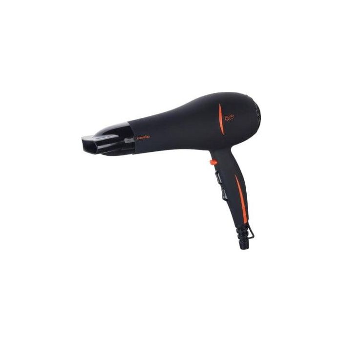Jata Secador de Pelo SC56B Tourmaline Tecnology Rubberized Feel 2000W Negro