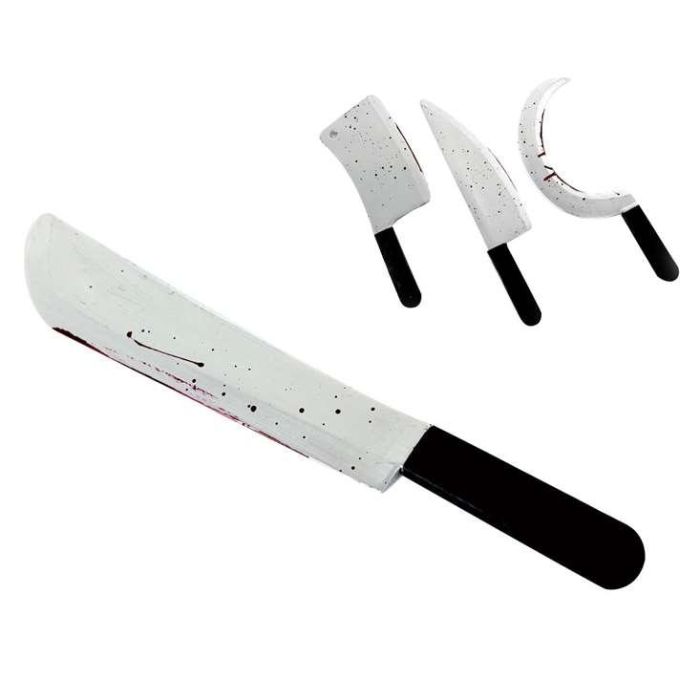 Cuchillos de carnicero, 4 surt 52 cm - modelos surtidos Cuchillos de carnicero, 4 surt 52 cm - modelos surtidos