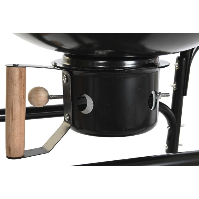 Barbacoa DKD Home Decor Negro Natural 47 x 95 x 100 cm 4