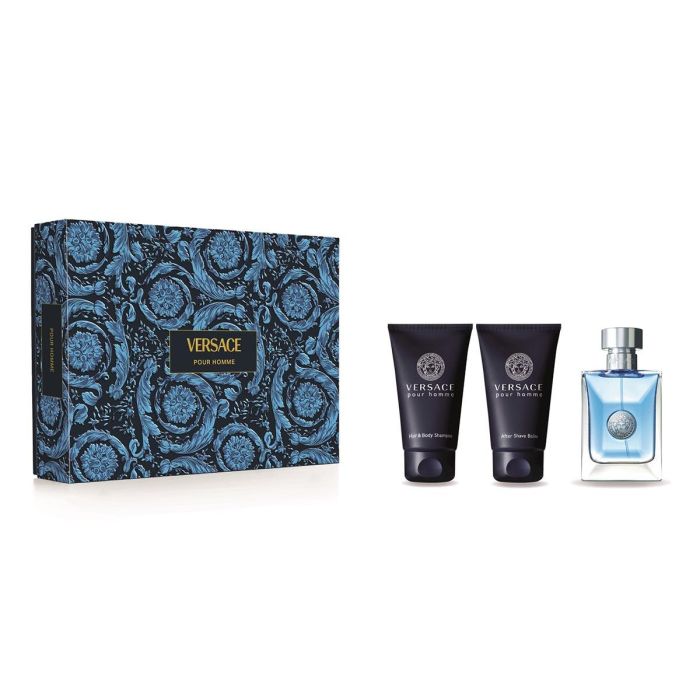 Versace Pour homme eau de toilette 50 ml vaporizador + locion corporal perfumada 50 ml + locion after shave 100 ml