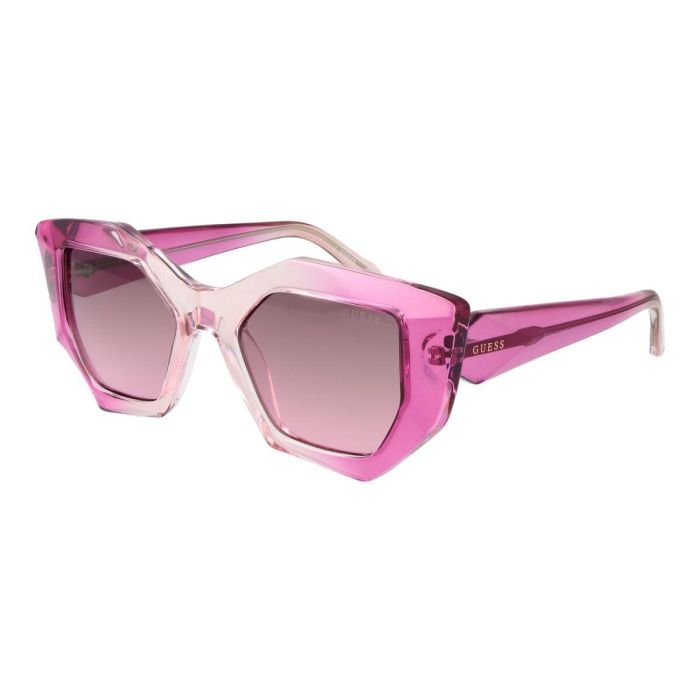 Guess Gafas GU7897 77T - Gafas de Sol para Mujer, Forma Geométrica, Fucsia/Burdeos Degradado, Cristal 50 mm 6 Guess Gafas GU7897 77T - Gafas de Sol para Mujer, Forma Geométrica, Fucsia/Burdeos Degradado, Cristal 50 mm 6