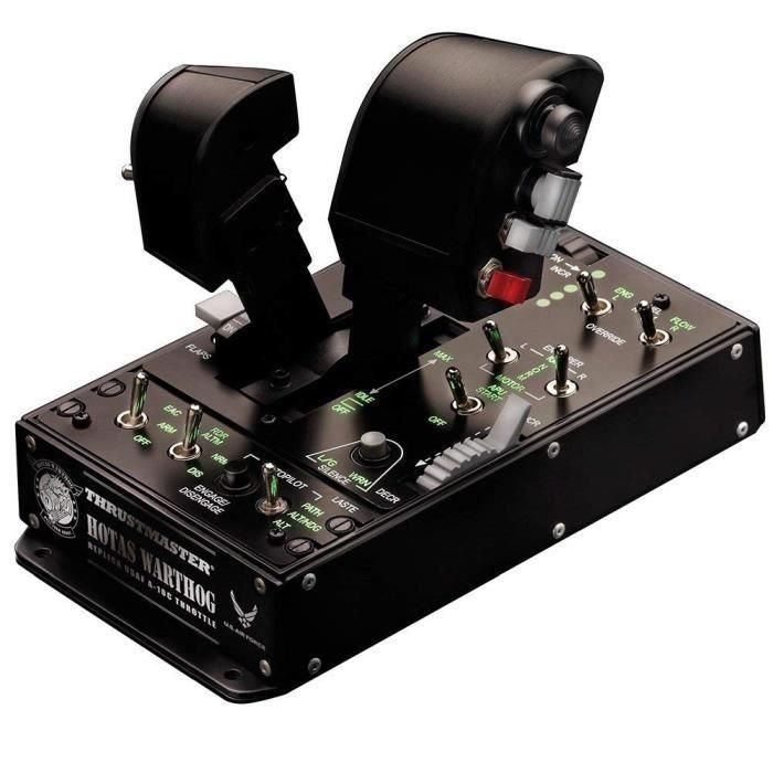 Thrustmaster HOTAS Warthog Dual Throttles Negro USB Simulador de Vuelo PC 4 Thrustmaster HOTAS Warthog Dual Throttles Negro USB Simulador de Vuelo PC 4