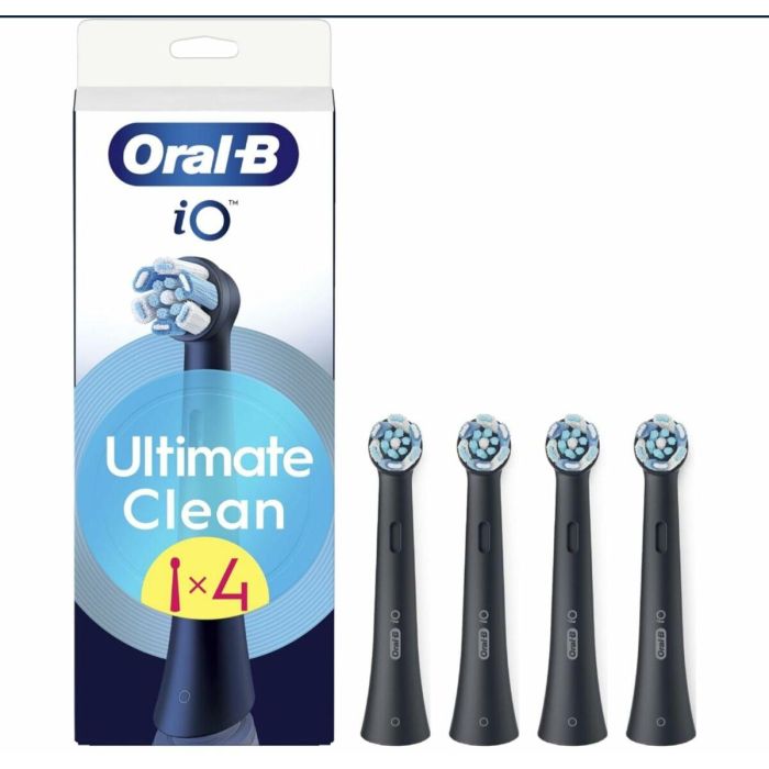 Oral-B iO Ultimate Clean Recambios Cepillos Dientes Eléctricos Pack 4 Negro 10