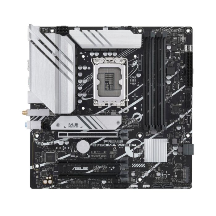 Asus 90MB1CX0-M1EAY0 Placa Base PRIME B760M-A WiFi D4 Intel B760 Socket LGA 1700 mATX DDR4 WiFi 6 PCIe 4.0