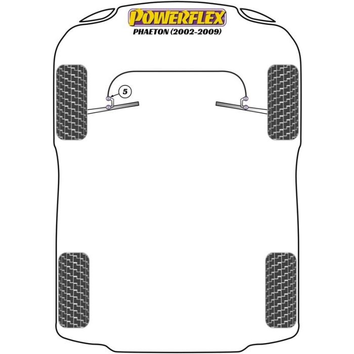 Powerflex Front Anti Roll Bar Link Bush 1 Powerflex Front Anti Roll Bar Link Bush 1