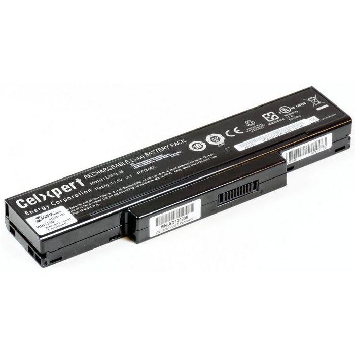 CoreParts Laptop Battery for MSI 47.52Wh 6 Cell Li-ion 10.8V 4400mAh Black CoreParts Laptop Battery for MSI 47.52Wh 6 Cell Li-ion 10.8V 4400mAh Black
