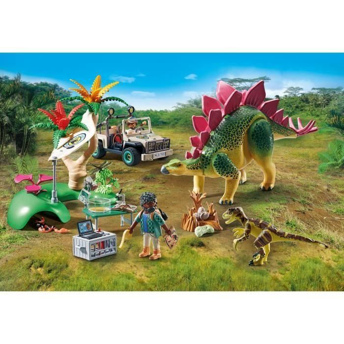 PLAYMOBIL 71523 Campamento Exploradores de Dinosaurios 1