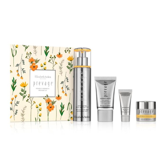 Elizabeth Arden Prevage Anti-Aging Set 2022: Tratamiento Completo Anti-Edad con Sérum, Crema Día SPF30 y Crema Noche