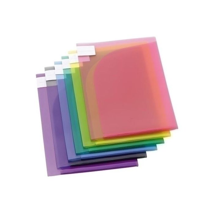 Funda Tarifold Portadocumentos 2 Compartimentos A4/A3 Paquete De 12 Surtidos