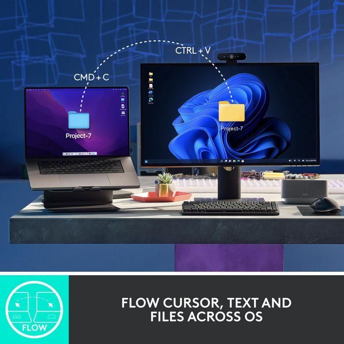 LOGITECH MOUSE RATON ERGO MX MASTER 3S Inalambrico Ergonomico de alto rendimiento 17