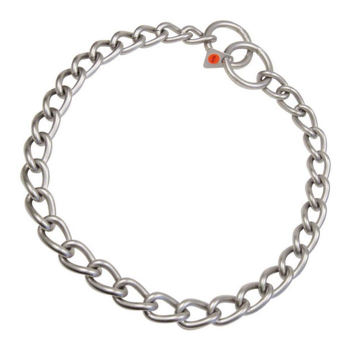 Collar Eslabon Retorcido Inox. Mate 65 cm*4 mm Collar Eslabon Retorcido Inox. Mate 65 cm*4 mm