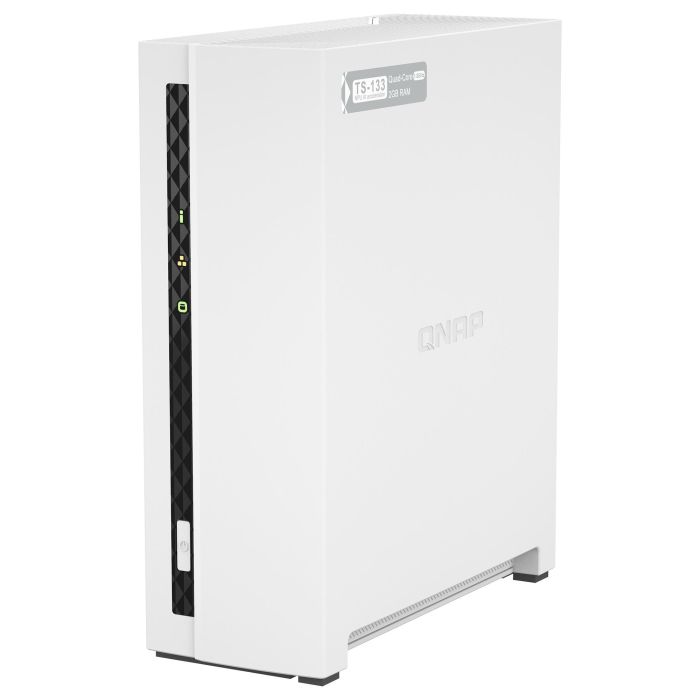 QNAP TS-133 NAS de 1 Bahía 3.5"- 2.5" con 2GB de RAM en Formato Torre 5