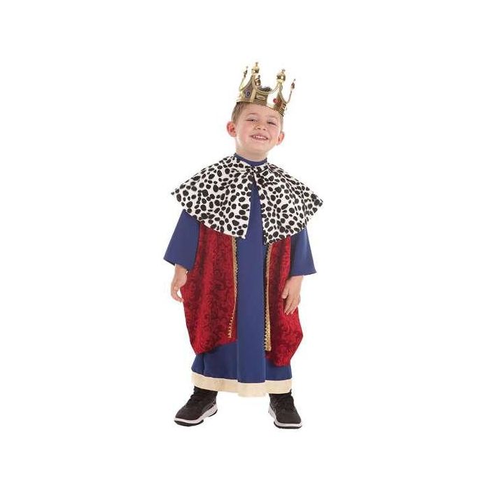 Creaciones Llopis T-1 Disfraz Infantil Rey Mago Capa Roja. Traje festivo para niños, ideal para Navidad, de 3 a 5 años. Creaciones Llopis T-1 Disfraz Infantil Rey Mago Capa Roja. Traje festivo para niños, ideal para Navidad, de 3 a 5 años.