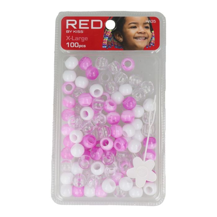 Red Kiss Xl Hair Beads 100 Pcs (Purple) Red Kiss Xl Hair Beads 100 Pcs (Purple)