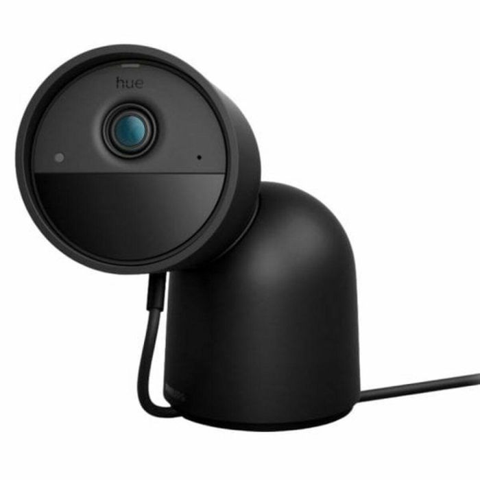 Philips Hue AUC1717288408650 Cámara Secure con cable HD 1080P para interior y exterior con soporte de escritorio, Negra 0 Philips Hue AUC1717288408650 Cámara Secure con cable HD 1080P para interior y exterior con soporte de escritorio, Negra 0