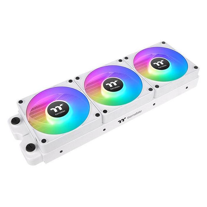 Thermaltake CL-F190-PL12SW-A Sistema Refrigeración Carcasa PC, Kit 3 Ventiladores 12cm Blanco, Hidráulico 68 CFM 2 Thermaltake CL-F190-PL12SW-A Sistema Refrigeración Carcasa PC, Kit 3 Ventiladores 12cm Blanco, Hidráulico 68 CFM 2