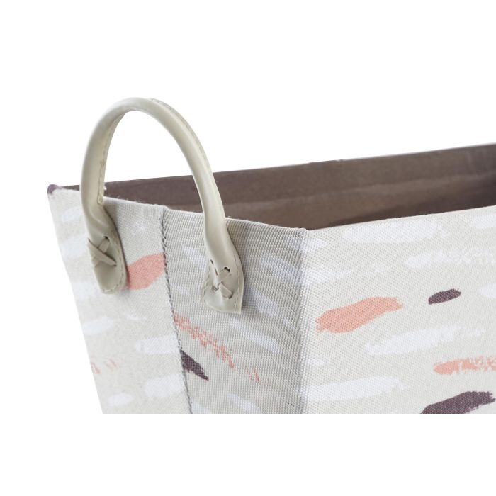 DKD Home Decor Cesta de Almacenaje Básicos Poliéster 19x15x40 cm - Pack de 6 Unidades (Colores Surtidos: Gris, Burdeos, Naranja) 2 DKD Home Decor Cesta de Almacenaje Básicos Poliéster 19x15x40 cm - Pack de 6 Unidades (Colores Surtidos: Gris, Burdeos, Naranja) 2