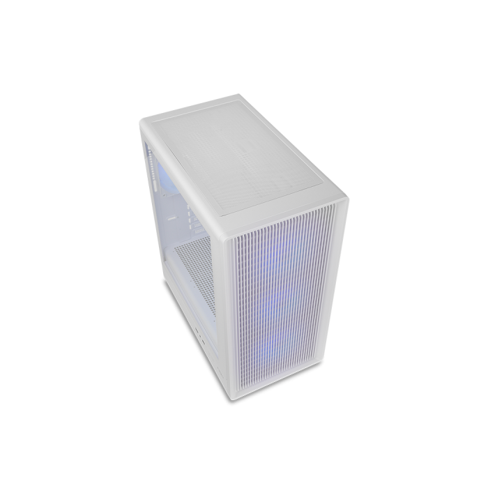 NOX Caja Semitorre Infinity IOTA NXINFTYIOTAWH Blanca ARGB USB 3.0 con Ventana 3