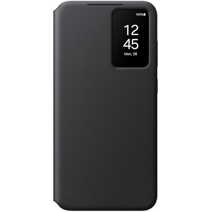 Samsung Funda Smart View Wallet para Galaxy S24+, Cartera con Bolsillo para Tarjetas, Protección Rayones, Negro 0 Samsung Funda Smart View Wallet para Galaxy S24+, Cartera con Bolsillo para Tarjetas, Protección Rayones, Negro 0