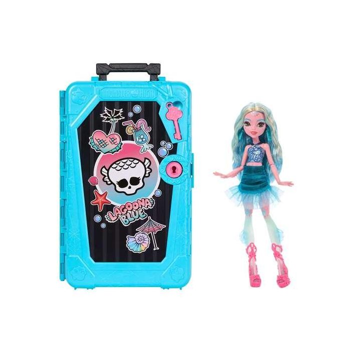 Muñeca monster high skulltimate secrets series 7 lagoona. incluye mas de 19 sorpresas. 1