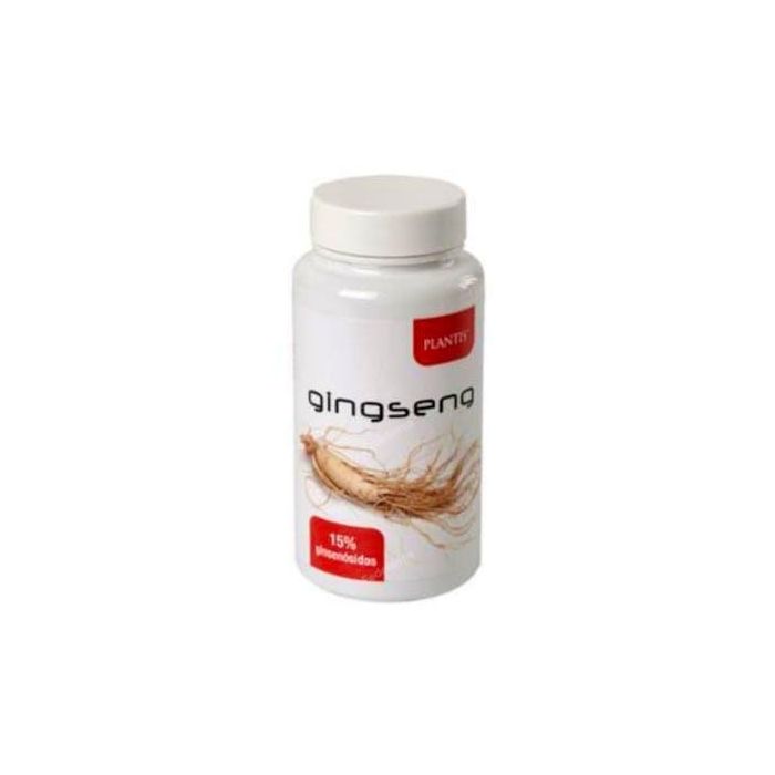 Plantis Ginseng coreano Panax C.A. Meyer 60 cápsulas, energizante para concentración y memoria