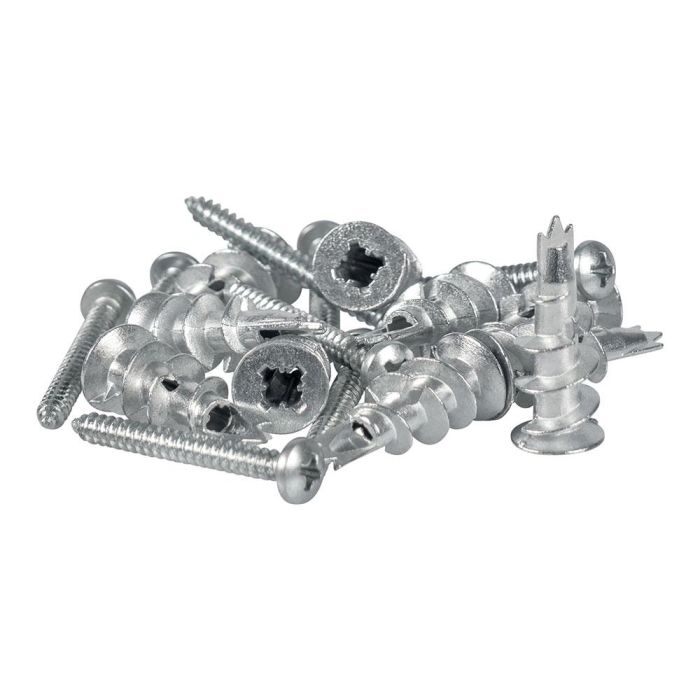 Rapid Taco autoperforante m13x31 + tornillo Ø4, especial para pladur y paredes huecas, blister 10 unid 1 Rapid Taco autoperforante m13x31 + tornillo Ø4, especial para pladur y paredes huecas, blister 10 unid 1
