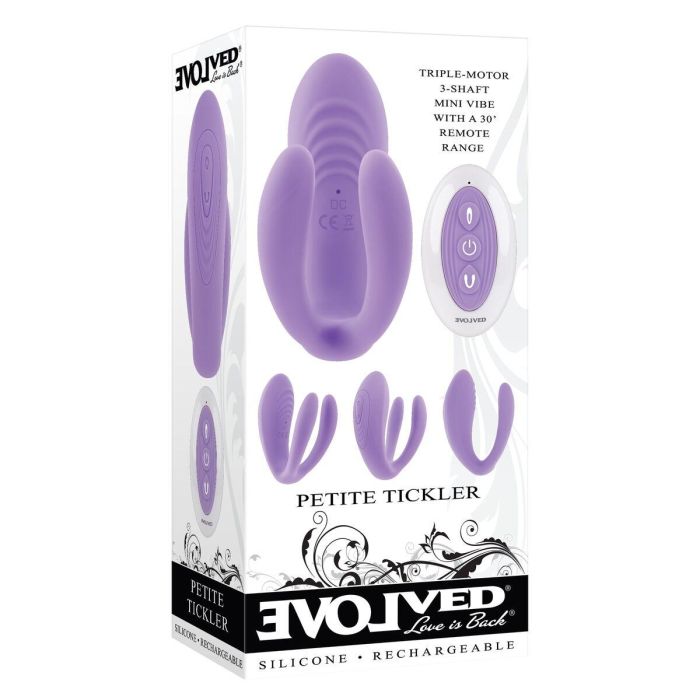 Vibrador Doble Estimulación Evolved Morado 2