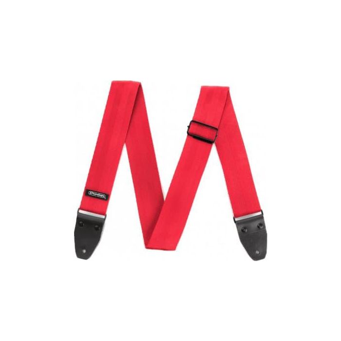 Dunlop Correa para Guitarra y Bajo Deluxe Seatbelt - Roja