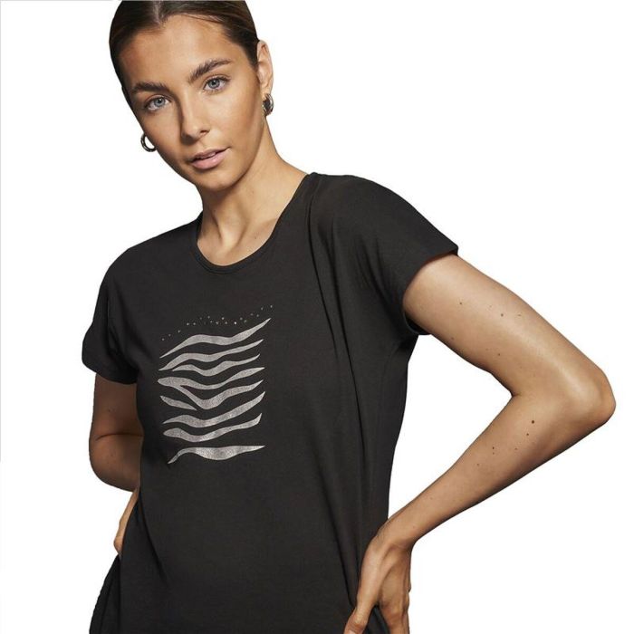 Camiseta de Manga Corta Mujer Dare 2b DWT578-800 Negro (XS)