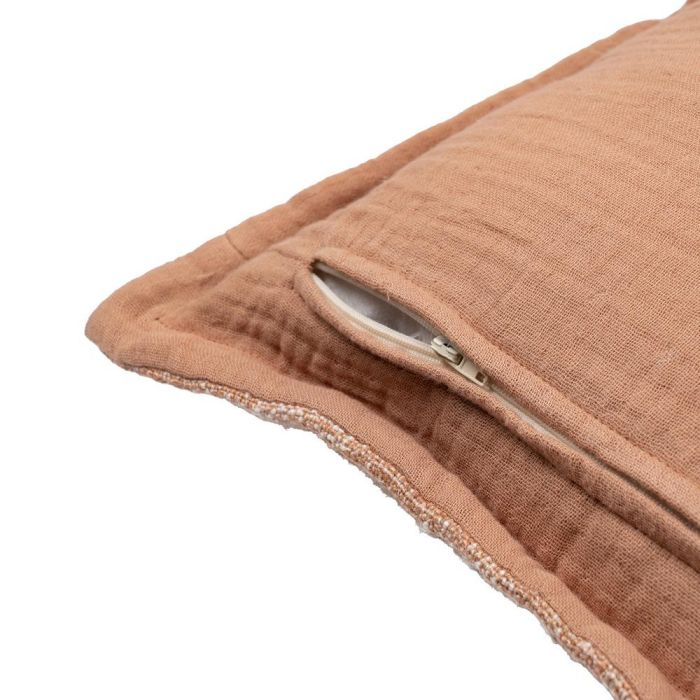 Cojín Arena Viscosa / Poliéster 45 X 45 cm