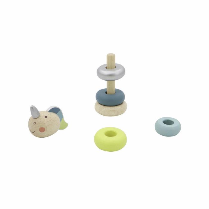 Unicornio DKD Home Decor Madera (6 x 6 x 13.5 cm) (2 pcs) 2 Unicornio DKD Home Decor Madera (6 x 6 x 13.5 cm) (2 pcs) 2