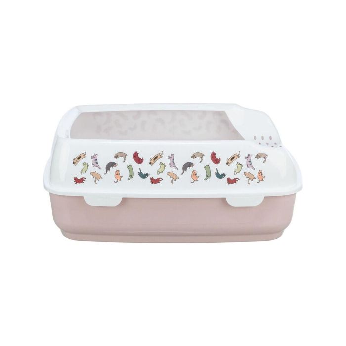 Arenero para Gatos Trixie Delio Blanco Lila Plástico 38 × 20 × 50 cm 10 Arenero para Gatos Trixie Delio Blanco Lila Plástico 38 × 20 × 50 cm 10