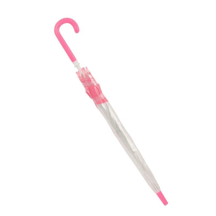 Paraguas BlackFit8 Glow up Rosa Transparente PoE Ø 70 cm 1