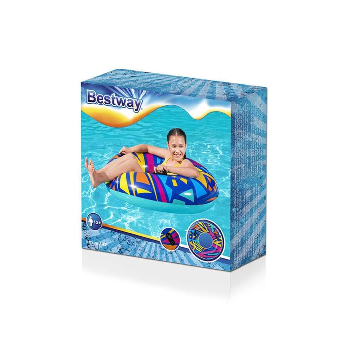 Bestway Flotador Hinchable Decorado con Asas Color Surtido D107 cm +12 Años Playa y Piscina 36228
