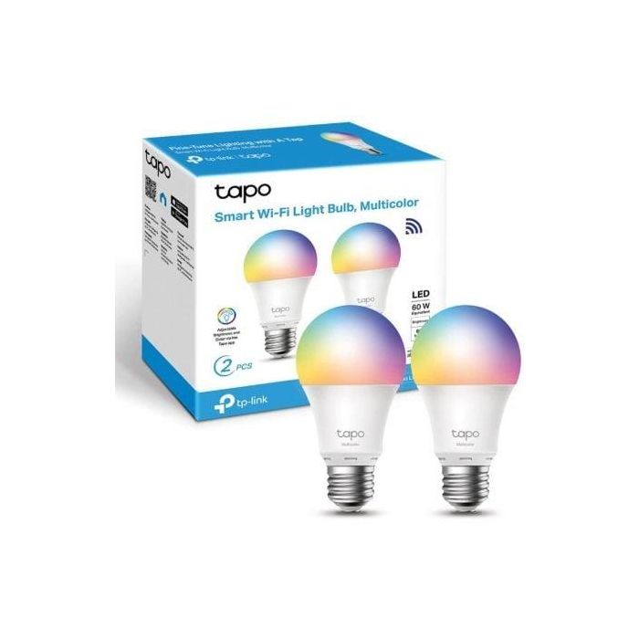 Bombilla Inteligente TP-Link TAPOL530E 8,7 W E27 LED 806 lm Wi-Fi 1 Bombilla Inteligente TP-Link TAPOL530E 8,7 W E27 LED 806 lm Wi-Fi 1