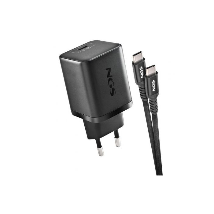 Cargador de Pared GaN NGS Bud 65W/ 1xUSB Tipo-C/ 65W 3 Cargador de Pared GaN NGS Bud 65W/ 1xUSB Tipo-C/ 65W 3