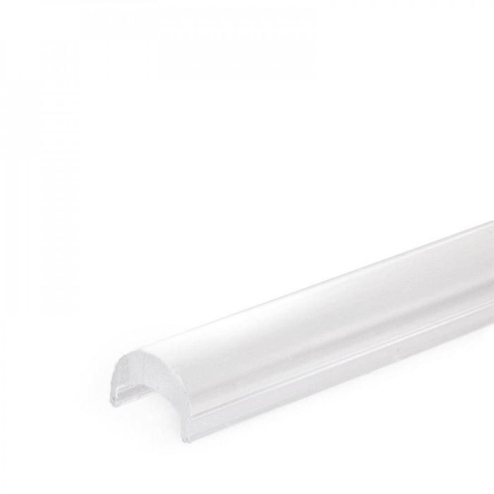 Perfíl Aluminio para Tira LED Difusor Transparente LLE-ALP001-RL x 2M 1
