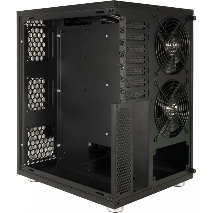 Inter-Tech IPC NAS-8 - Caja para 8 Discos Duros 2.5/3.5" Hot-Swap PCI Express USB 3.2 Gen 1 (3.1 Gen 1) 12 Gbit/s Negro 8