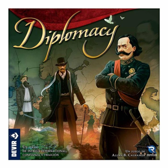Devir Juego de Mesa Diplomacy - Estrategia Militar para 2-7 Jugadores 1