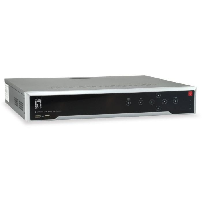 Level One NVR-1332 - Grabador de Video en Red (NVR) de 32 Canales con Compresión H.265 para Vigilancia IP
