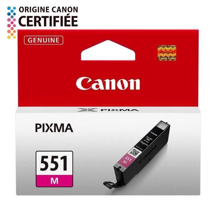 Canon MG-5450/6350 IP7250 Cartucho Magenta CLI-551 Canon MG-5450/6350 IP7250 Cartucho Magenta CLI-551