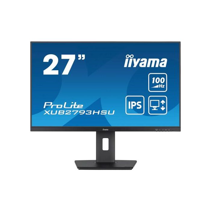 Iiyama XUB2793HSU-B7 Monitor IPS 27", Full HD 1920x1080, 100Hz, 1ms, Negro